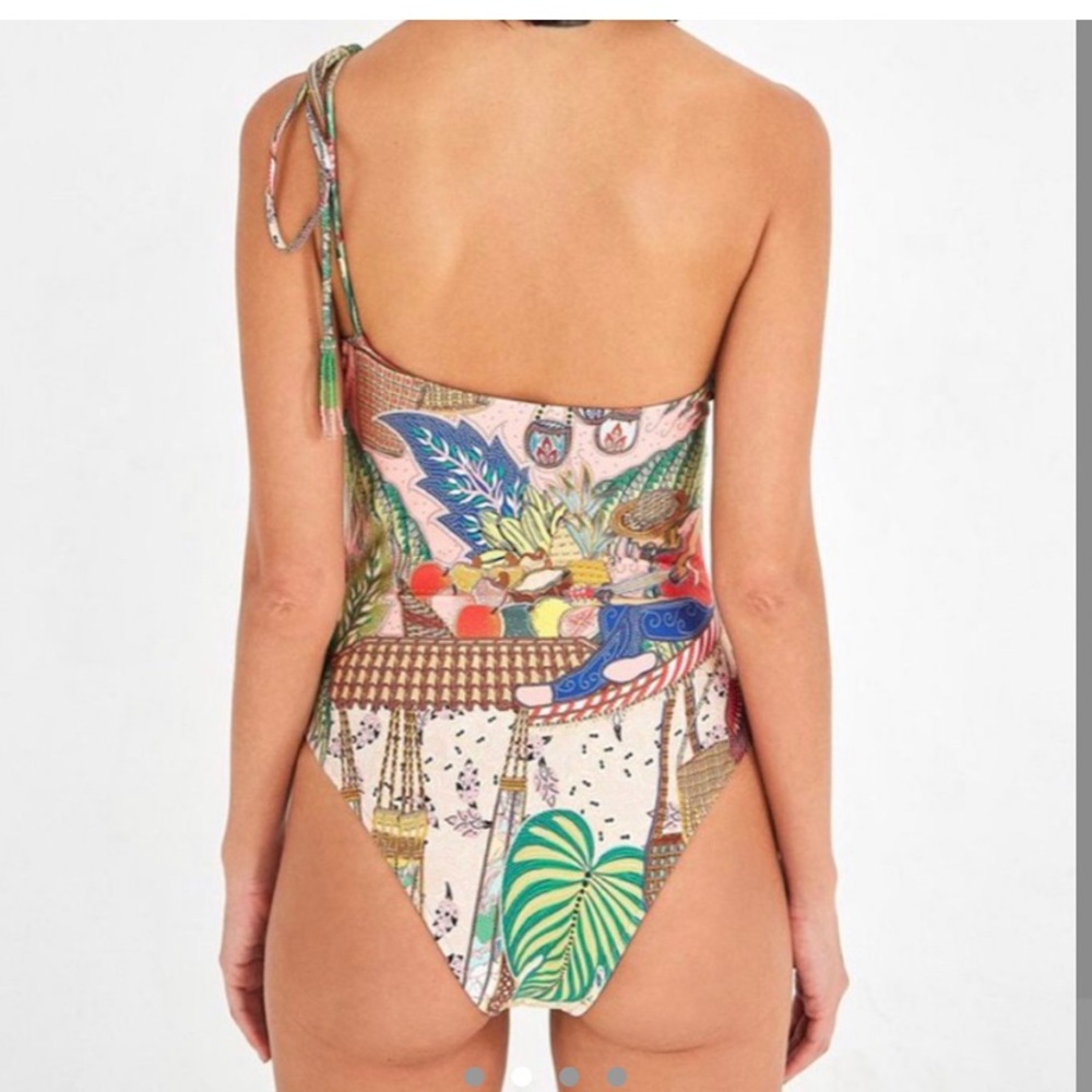 Farm Rio Anthropologie Bahia one piece swimsuit - Picture 2 of 3